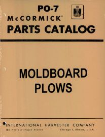 Parts Catalog PO-7 for McCormick Moldboard Plows