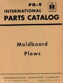 Parts Catalog PO-9 for International Moldboard Plows