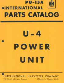 Parts Catalog for International U-4 Power Unit