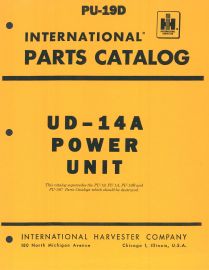 Parts Catalog for International UD-14A Power Unit