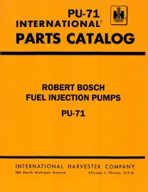 Parts Catalog for Robert Bosch Fuel Injection Pumps