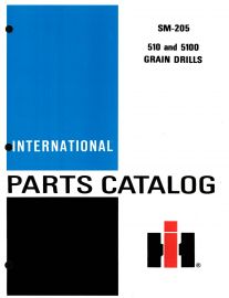 Parts Catalog for International Grain Drill for Models 510 and 5100