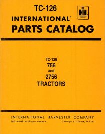 Parts Catalog for Internaitonal 756 and 2756 Tractor Chassis