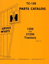 Parts Catalog for International 1256 and 21256 Tractor Chassis