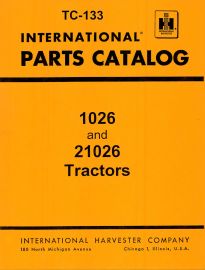 Parts Catalog for International 1026 and 21026 Tractor Chassis