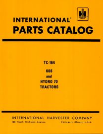 Parts Catalog for International 666 and Hydro 70 Tractors