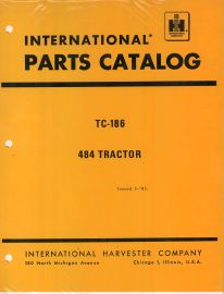 Parts Catalog for International 484 Tractor