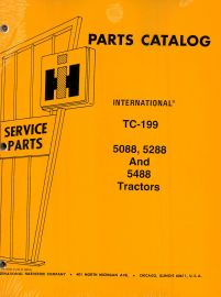 Parts Catalog for International 5088, 5288 and 5488 Tractor Chassis