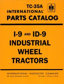 Parts Catalog for International I-9 & ID-9 Industrial Wheel Tractor