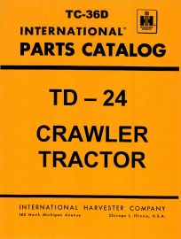 Parts Catalog for International TD-24 Crawler Tractor