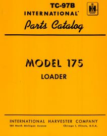 Parts Catalog for International 175 Loader