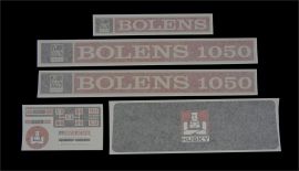 Bolens Model 1050 Restoration Decal Set - Vinyl