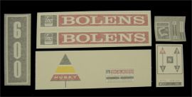 Bolens Model 600 Restoration Decal Set - Vinyl