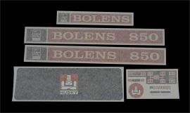 Bolens Model 850 Restoration Decal Set - Vinyl