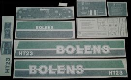 Bolens Model HT-23 Restoration Decal Set - Vinyl