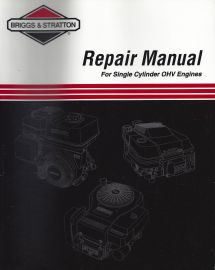 Briggs & Stratton Single Cylinder Vanguard OHV Engine Service Manual