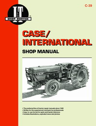 I & T Shop Service Manual for Case or International Models 385, 485, 585, 685, 885 Tractor