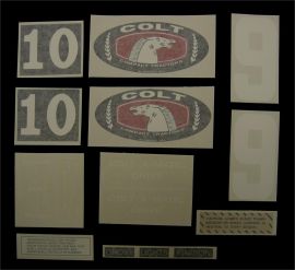 1963 Colt Restoration Decal Set - Vinyl