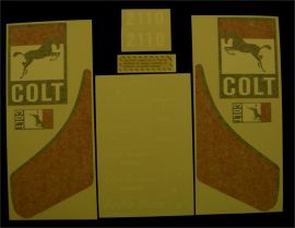 1966 Colt 2110 Restoration Decal Set - Vinyl