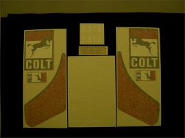 1966 Colt 2310 Restoration Decal Set - Vinyl