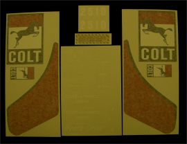 1966 Colt 2510 Restoration Decal Set - Vinyl