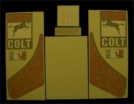 1966 Colt 2712 Restoration Decal Set - Vinyl