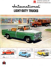 1959 International B-Line Light Duty Truck Color Brochure