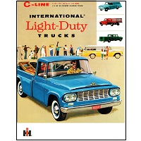 1961 International C-110, C-120 and C-130 trucks Color Sales Brochure