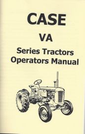 Operators Manual for Case VA Tractor with Eagle Hitch