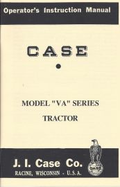 Operator's Manual for Case VA Series Tractor