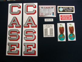 Case Tractor Model C Restoration Decal Set