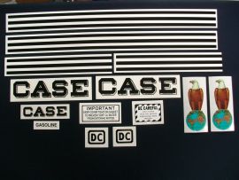 Case Tractor Model DC Restoration Decal Set