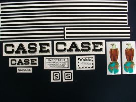 Case Tractor Model S Restoration Decal Set