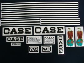 Case Tractor Model VAC Restoration Decal Set