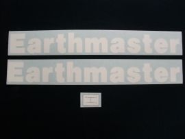 Earthmaster Decal Set