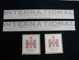 IH International 3000 Loader Decal Set - Vinyl