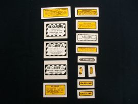 Farmall (or IH) 460 Gas Tractors Small Decal Set