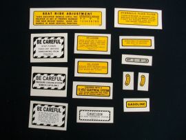 Farmall (or IH) 560, 660 Gas Tractors Small Decal Set