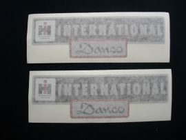 International Danco 8" Mower Decal Set - Vinyl