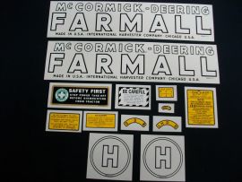 McCormick-Deering Farmall H Restoration Decal Set (Pre July 1949)