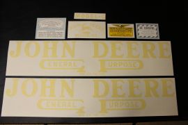 Binder Books John Deere Lettered Series Decal Sets