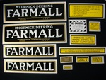 McCormick-Deering Farmall Regular Restoration Decal Set