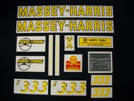 Massey Harris Model 333 Restoration Decal Set