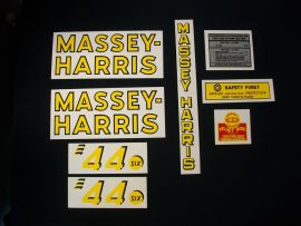 Massey Harris Model 44-6 Restoration Decal Set