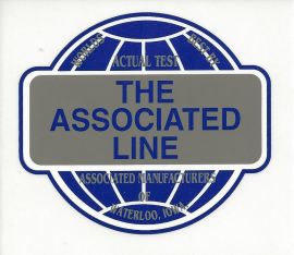 Associated Stationary Engine Decal