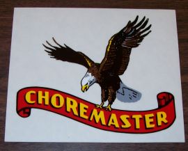 Choremaster Restoration Decal - 3 1/4"