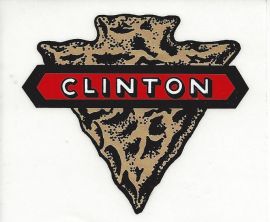 Clinton Arrowhead Decal