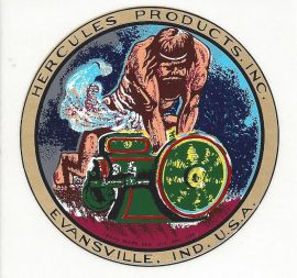 Hercules Products Inc Decal