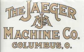 The Jaeger Machine Co Decal