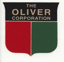 Oliver Shield 1.5" Red, Green, Gold & Black Decal